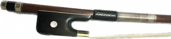 R-3165 1/2 French bass bow branded Steven Reiley - Image 4