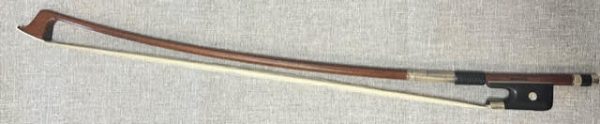 R-3165 1/2 French bass bow branded Steven Reiley