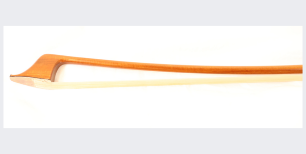 R-3649 French bass bow branded Joseph Kun Ottawa - Image 3