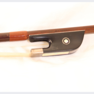 PG-401 French bass bow branded W.H. Hammig