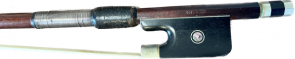 R-4218 French bass bow made by Tom Ownes - Image 2