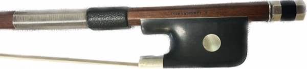 R-5270 French bass bow branded R. Zabinski MPLS - Image 4