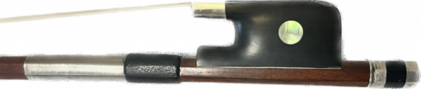 R-5270 French bass bow branded R. Zabinski MPLS - Image 3