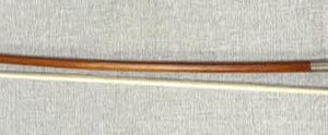 R-5352 French bass bow branded Nurenberger