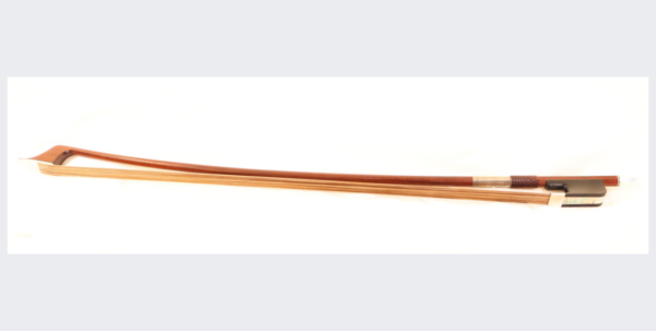 R-5363 French bass bow branded B. Michael Dolling