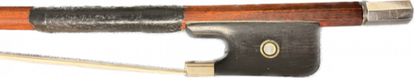 R-5449 French bass bow branded Bazin - Image 3