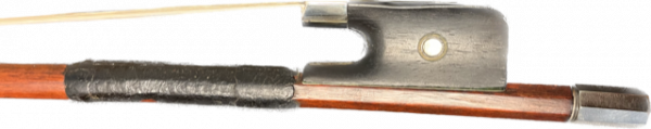 R-5449 French bass bow branded Bazin - Image 2