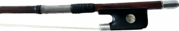 R-4102 French bass bow branded Steven Reiley - Image 3