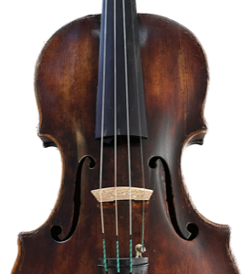RS-2540c Violin Composite violin labeled Nicholas Anitius Cremolien Hie (French top, German back and scroll)