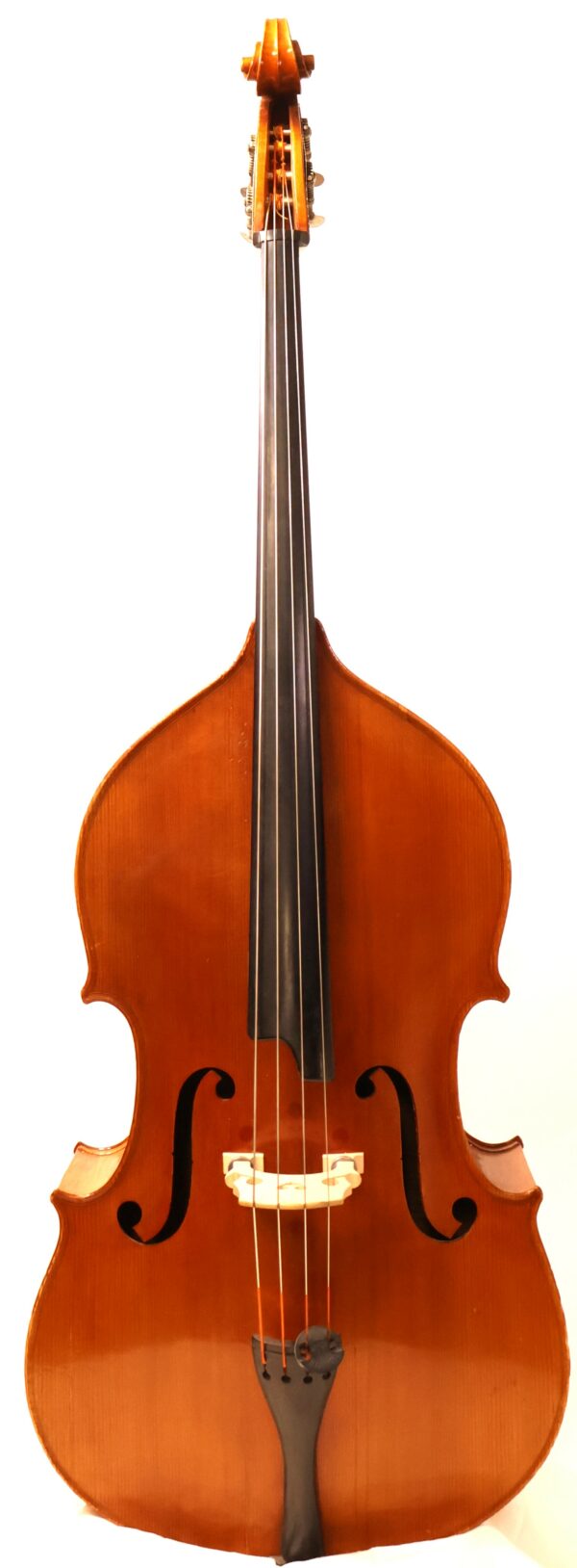 Double bass labeled  "Made in Germany, Mittenwald/Karwendel" RS-5556