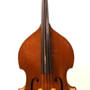 Double bass labeled Clemone-a-tone Bass, 1968 #DB10747 RS-5559