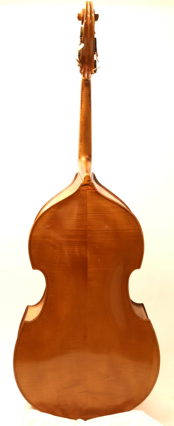 Double bass labeled Clemone-a-tone Bass, 1968 #DB10747 RS-5559 - Image 2