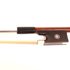 Unbranded Carbon Fiber, Pernambuco Veneer Violin Bow, Metal Tip B-5611