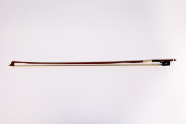 S. Dallman Violin Bow, Massaranduba wood, silver mounted B-5619 - Image 3