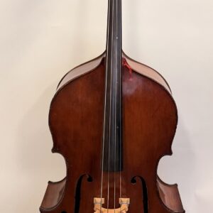 Double Bass Labeled "Hilaire Darche" Brussels (Pupil of Vuame)
